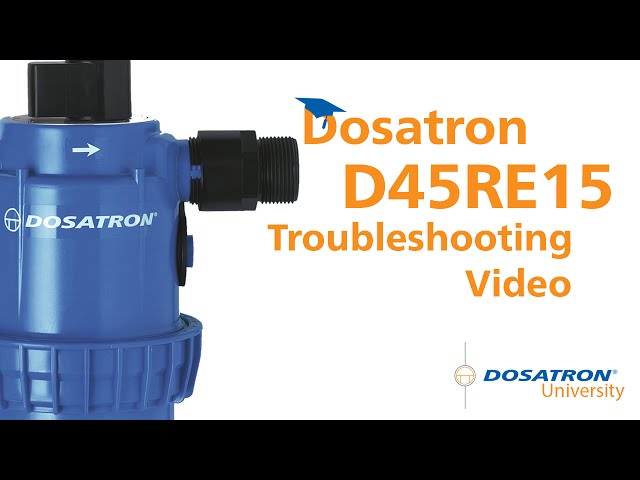 Irrigation solutions: Fertilizer Injectors