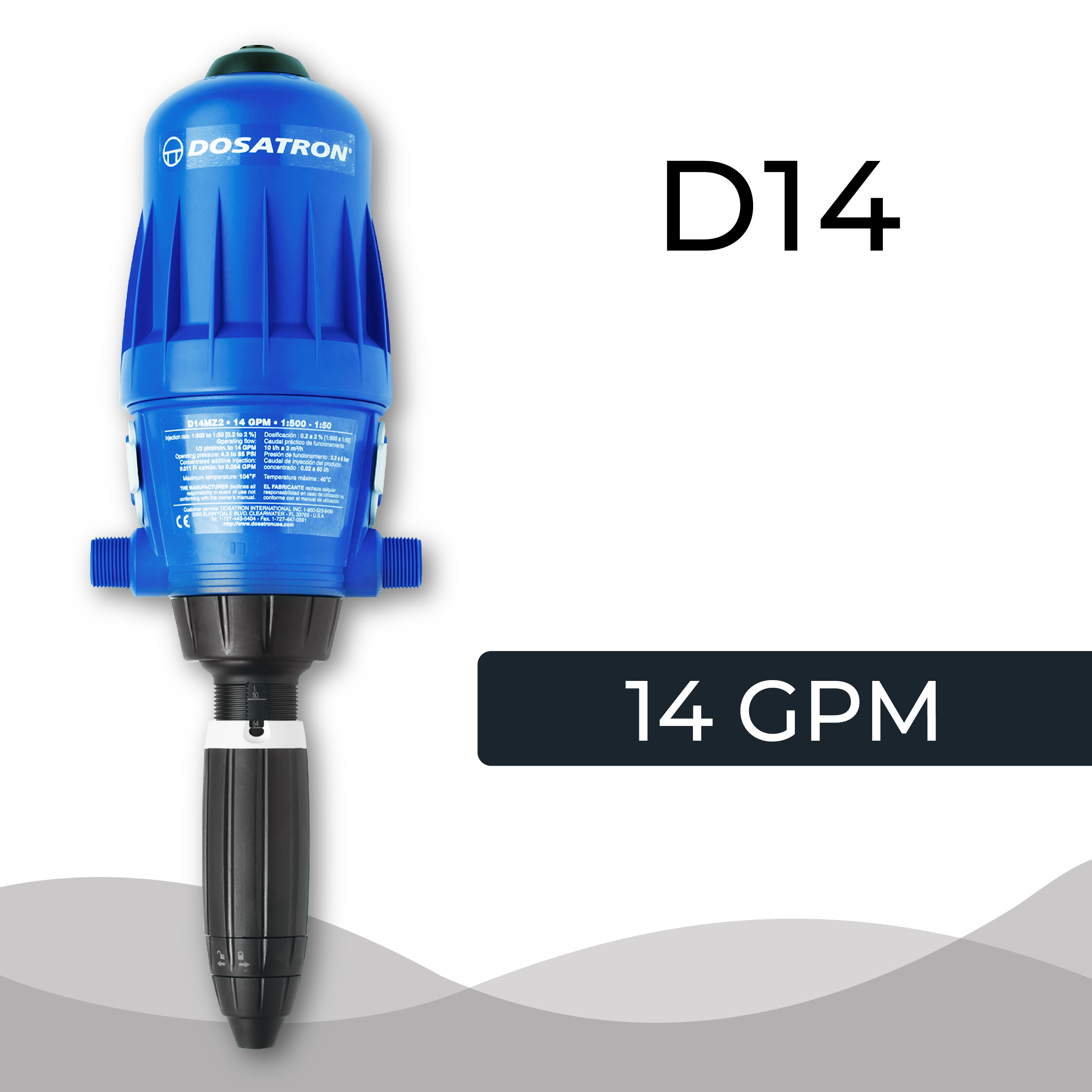 Dosatron Dosing Pumps D14